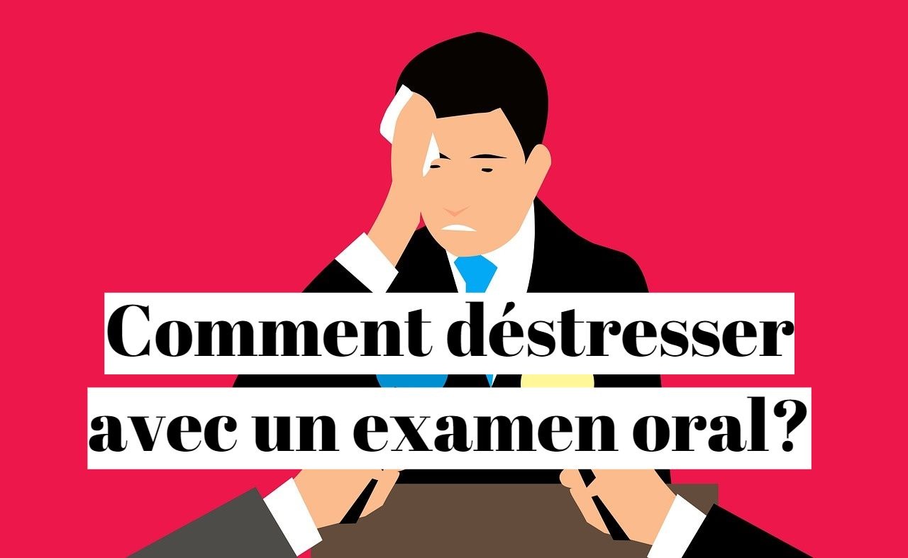 Evacuer le stress avant un examen oral